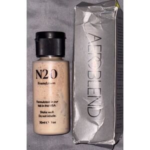 NEW Aeroblend‎ Professional Water Based Airbrush Foundation Makeup , Shade N20